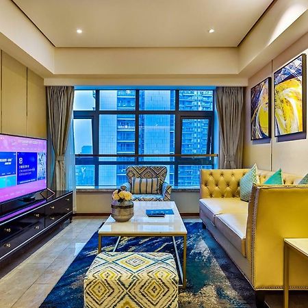 Chengdu Cloud Service Apartment Chunxi Taikoo Branch Dış mekan fotoğraf