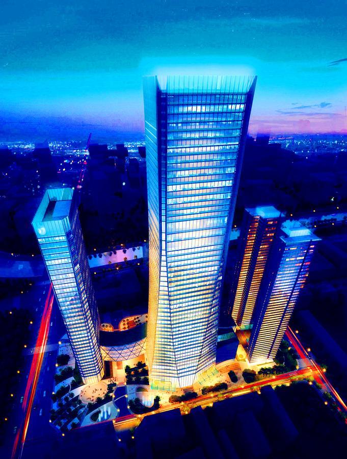Chengdu Cloud Service Apartment Chunxi Taikoo Branch Dış mekan fotoğraf