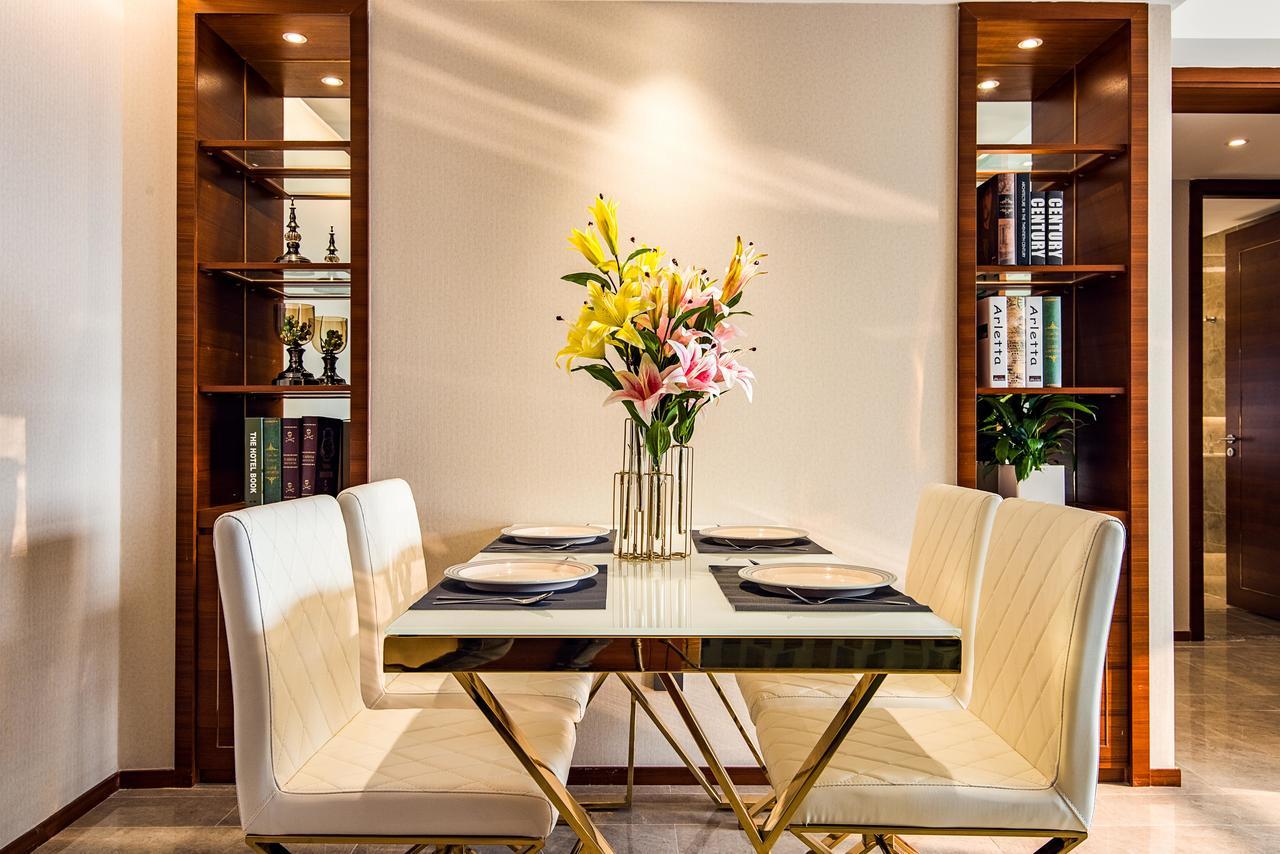 Chengdu Cloud Service Apartment Chunxi Taikoo Branch Dış mekan fotoğraf