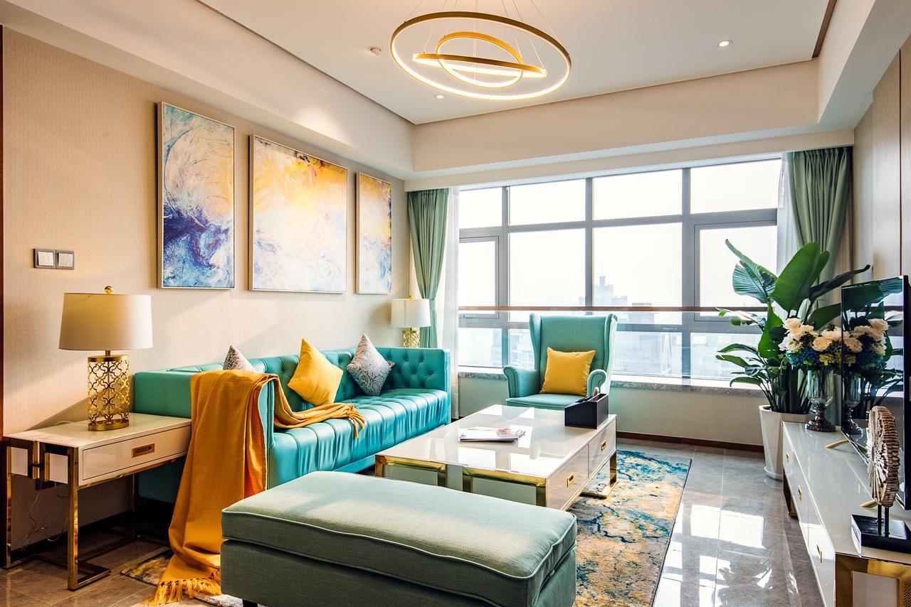 Chengdu Cloud Service Apartment Chunxi Taikoo Branch Dış mekan fotoğraf