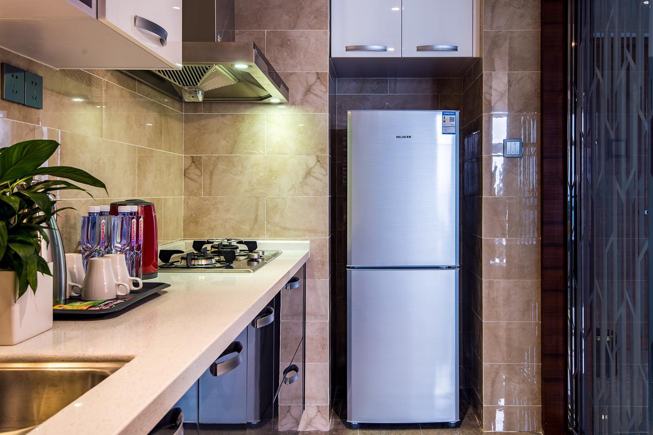 Chengdu Cloud Service Apartment Chunxi Taikoo Branch Dış mekan fotoğraf