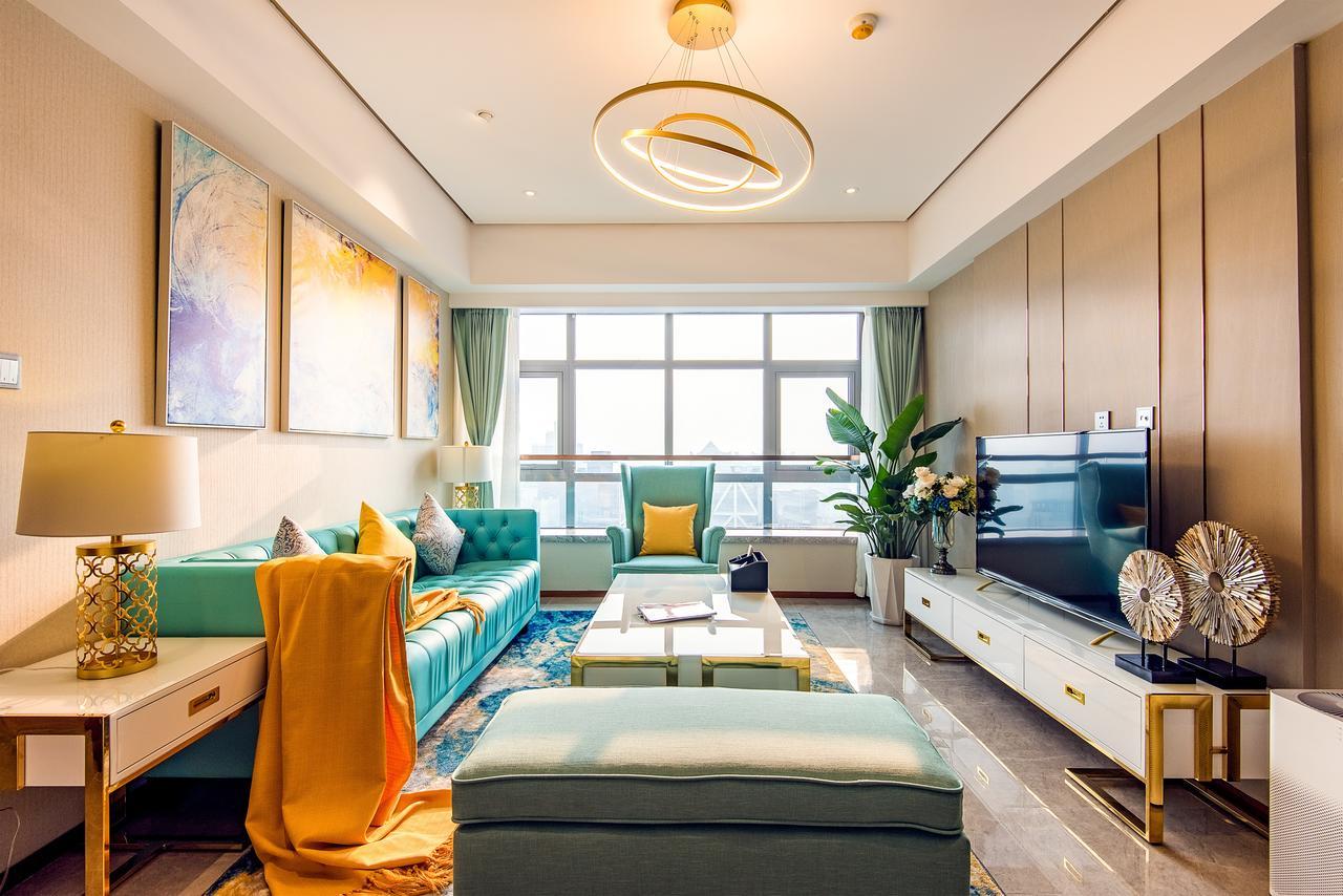 Chengdu Cloud Service Apartment Chunxi Taikoo Branch Dış mekan fotoğraf