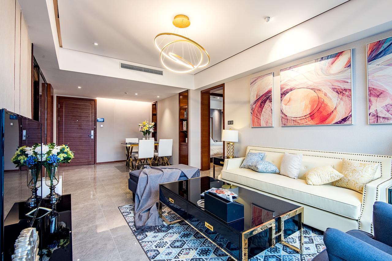 Chengdu Cloud Service Apartment Chunxi Taikoo Branch Dış mekan fotoğraf