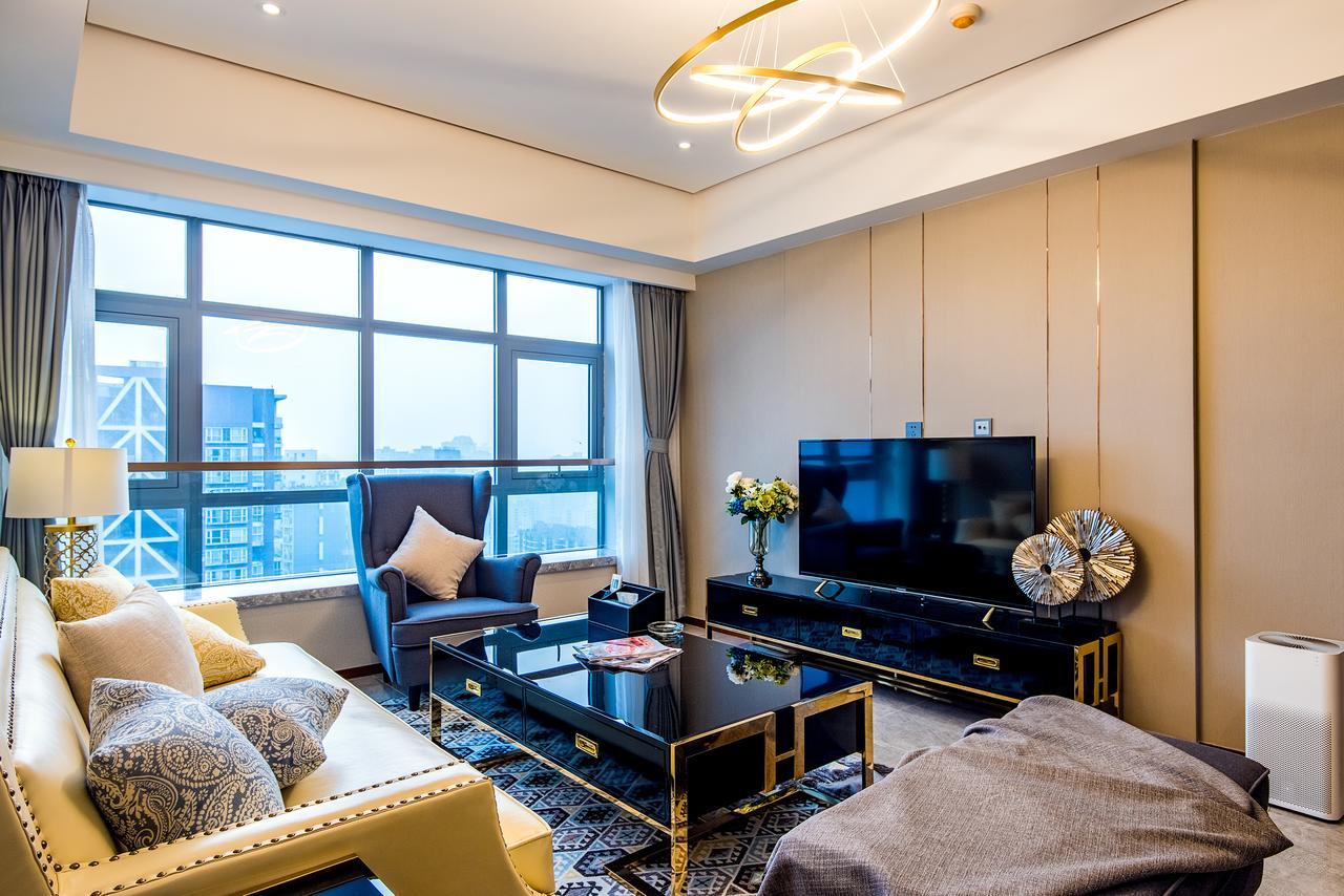 Chengdu Cloud Service Apartment Chunxi Taikoo Branch Dış mekan fotoğraf