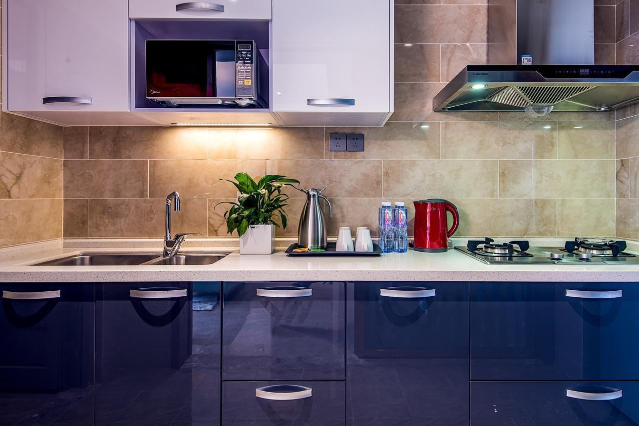 Chengdu Cloud Service Apartment Chunxi Taikoo Branch Dış mekan fotoğraf