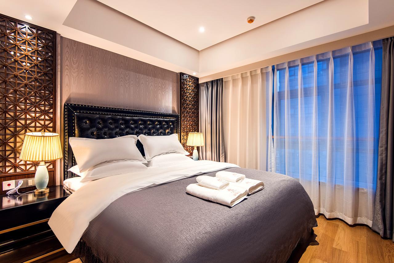 Chengdu Cloud Service Apartment Chunxi Taikoo Branch Dış mekan fotoğraf