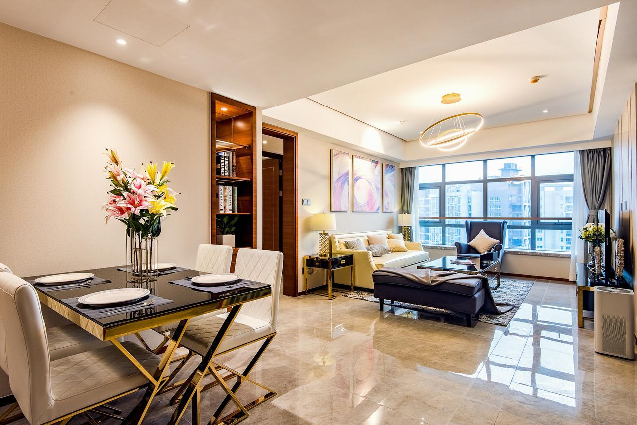 Chengdu Cloud Service Apartment Chunxi Taikoo Branch Dış mekan fotoğraf