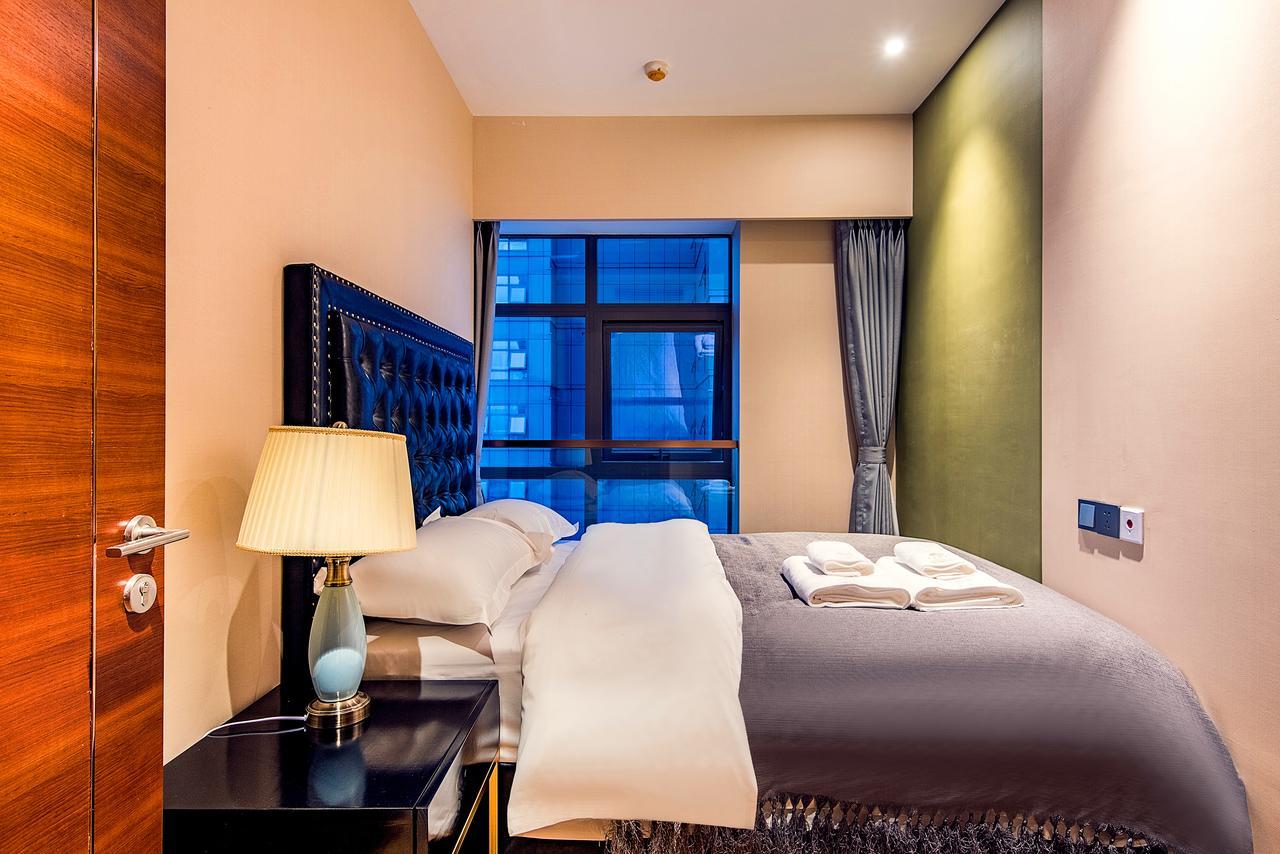 Chengdu Cloud Service Apartment Chunxi Taikoo Branch Dış mekan fotoğraf