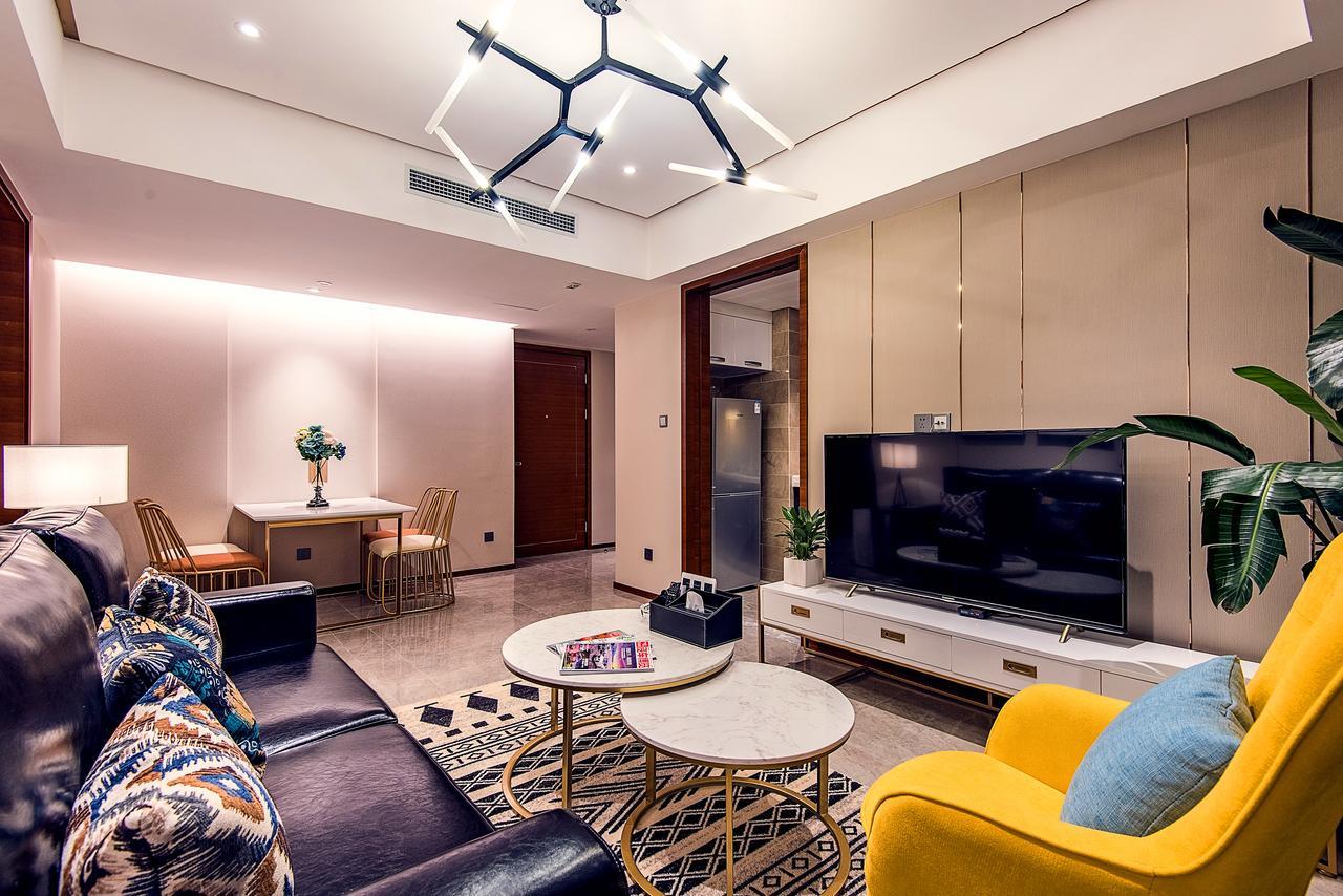 Chengdu Cloud Service Apartment Chunxi Taikoo Branch Dış mekan fotoğraf